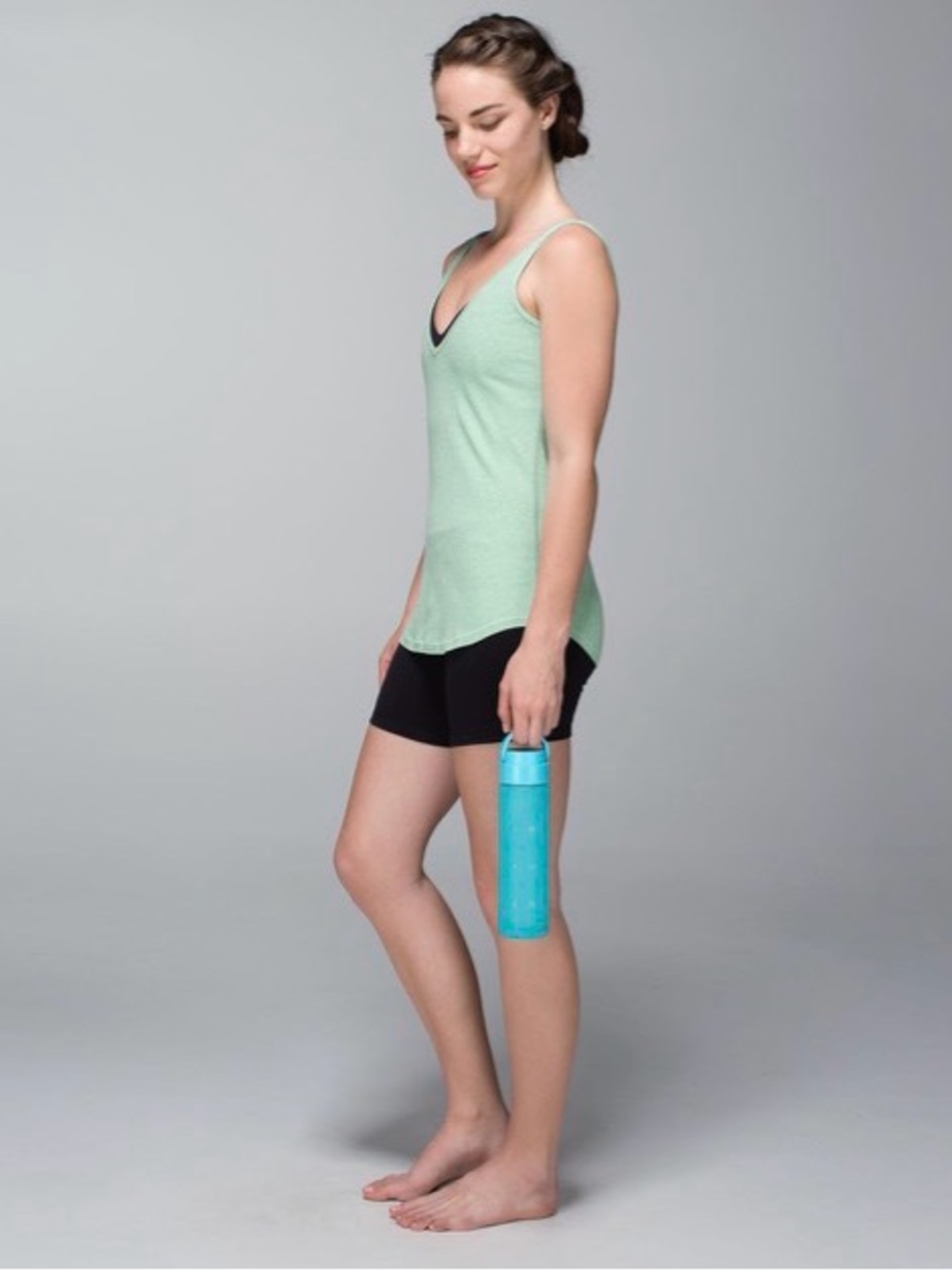 Lululemon Mudra Tank - Size 6 - Heathered Opal